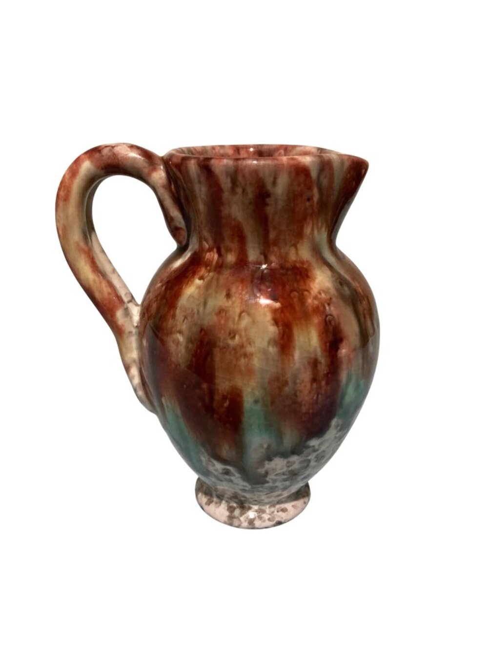 Small Italian Pottery Pitcher Jug Bud Vase
